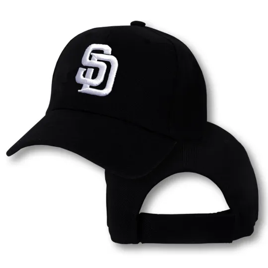 Discover San Diego Padres Cap - Embroidered Adjustable Curved Baseball Cap for Men