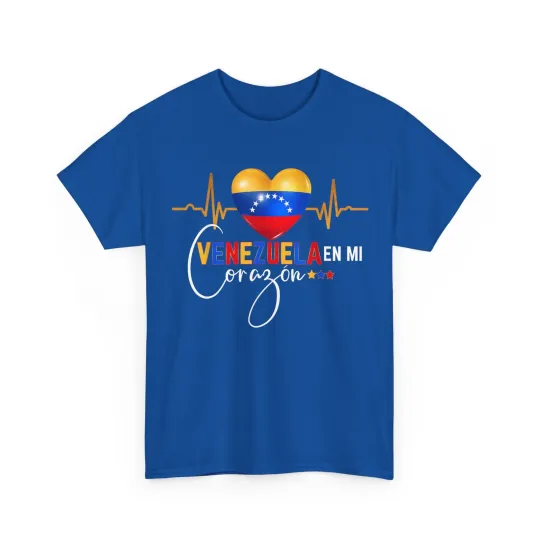 Discover Venezuela en el Corazon Venezuelan Pride T-Shirt Small