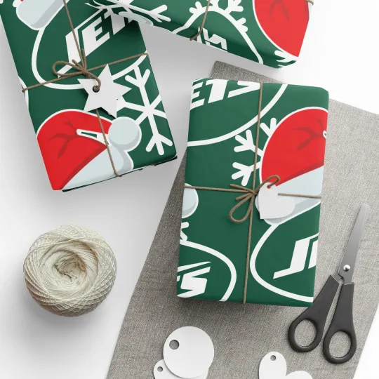 Discover New York Jets Wrapping Papers, Christmas Gift Wrap, Football Team Presents
