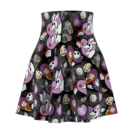 Discover Nightmare Before Christmas Women's Skater Skirt, Gift for Her