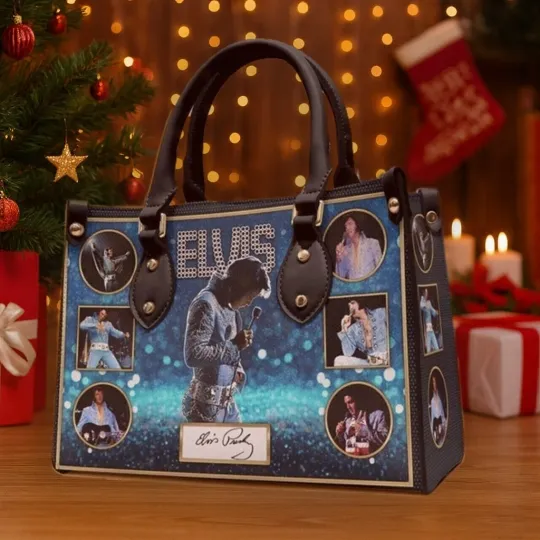 Discover Elvis Presley Leather Handbag, Gift for Women