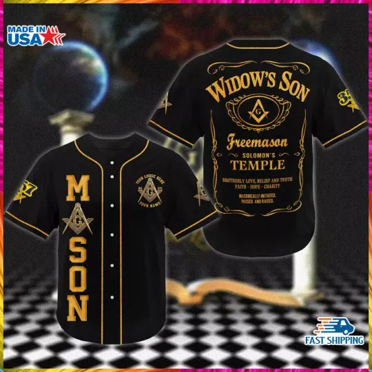 Personalized Widow’s Son Mason Brotherly Love Jersey Shirt be Brotherhood