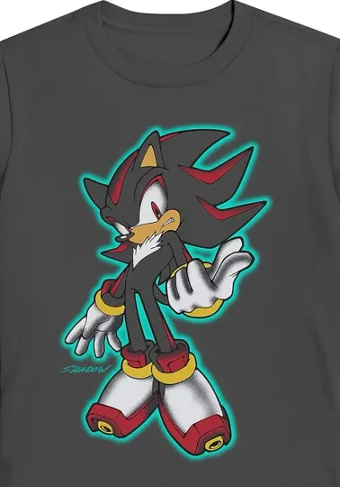 Discover Sega Boys' Sonic the Hedgehog Shadow T-Shirt