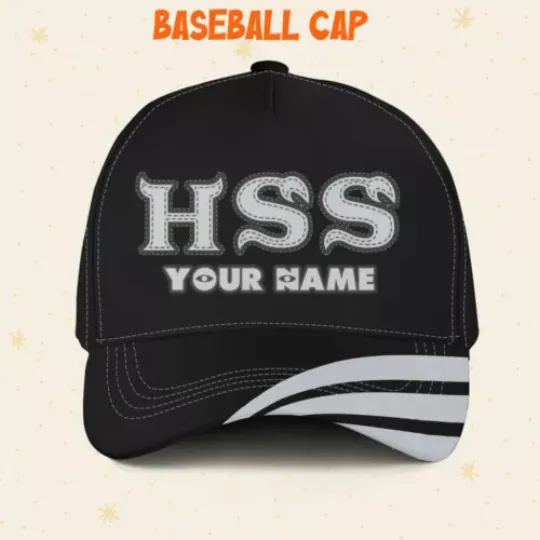 Custom Monster University HSS Logo Cap, Disney Castle Family Hat Disney Vacation Hat
