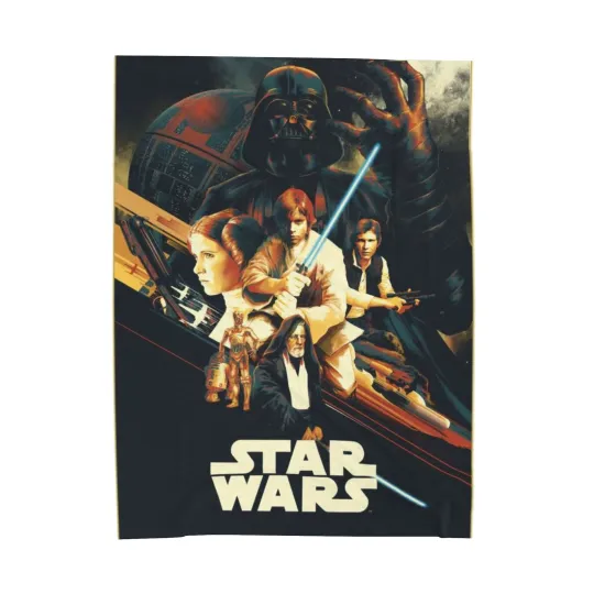 Discover Star Wars Fleece Blanket