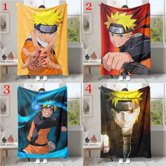 Discover Anime Ninja Hero Fleece Blanket