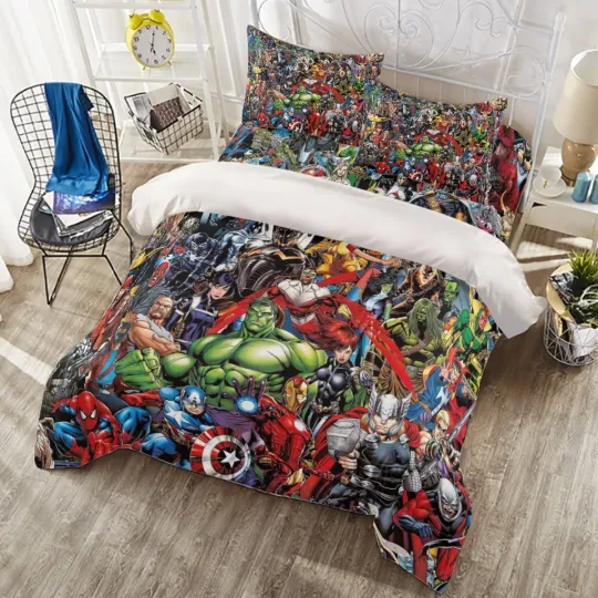 Discover Avengers Bedding Set