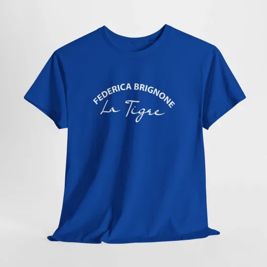 Discover Federica Brignone La Tigre T-Shirt Italy Winter Olympics 2026