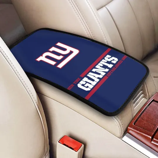 Discover New York Team Giants Car Armrest Pads
