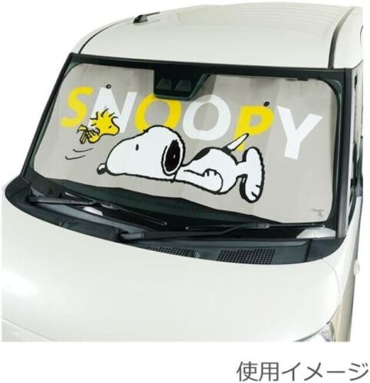 Snoopy Dog Car Sunshade, Sun Shade Snoopy Car