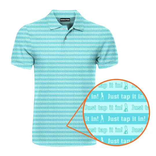 Discover Just tap it in Golf Polo Shirt for Men