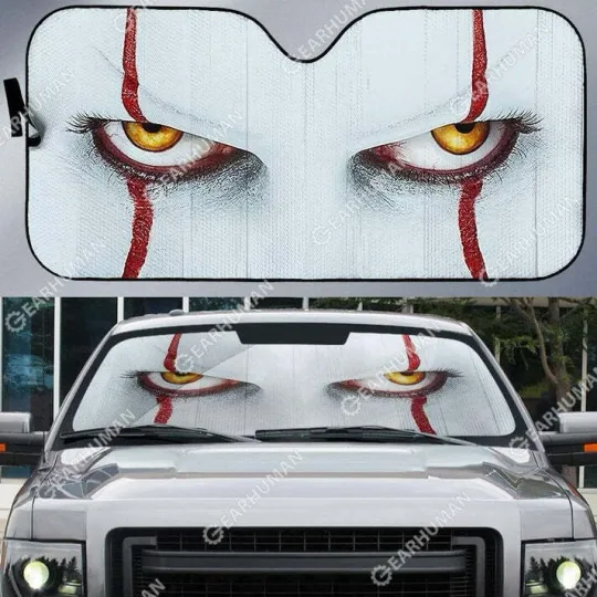 Discover Pennywise Car Sunshade