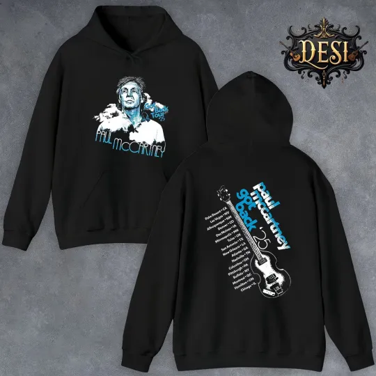 Discover P mccartney Got Back Tour 2025 Inspired Music Concert HOT Hoodie