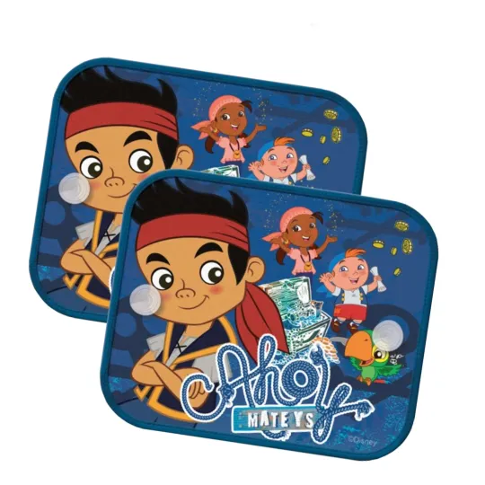 Discover Disney PIRATE JAKE Car Side Window Sunshade Mesh Visor for Windshield Baby Boy