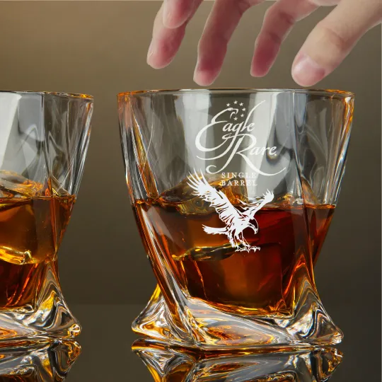 Discover Twisted Whiskey Glass, Bourbon Scotch Cocktail Cup