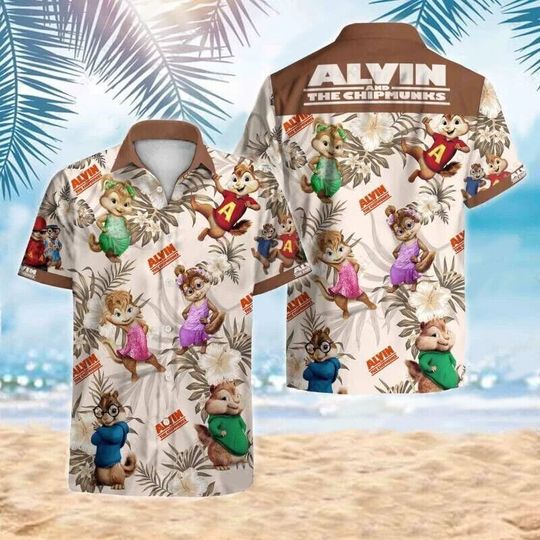 Amazing Chip And Dale Chipmunks Lovers Tropical Summer Holiday Hawaiian Shirt