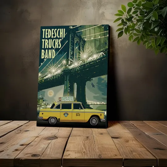 Discover Tedeschi Trucks Band Tour In New York, NY March 18-21 2026 Poster