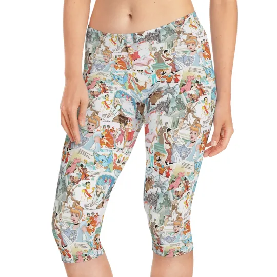 Discover Cinde Women's Capri Leggings, Gift for Her