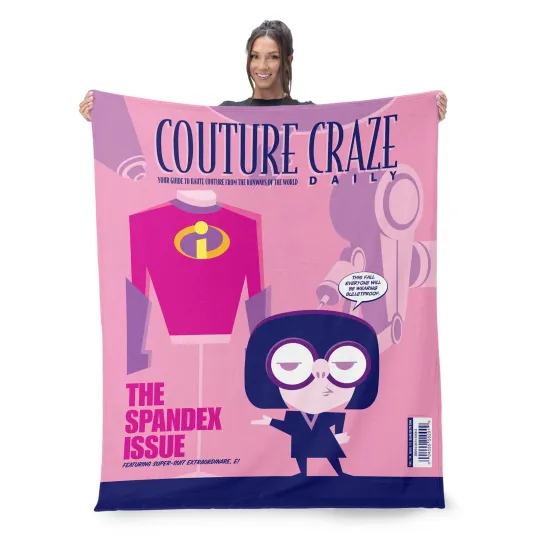 Discover Disney Incredibles 2 Couture Craze Disneyland Fleece Blanket
