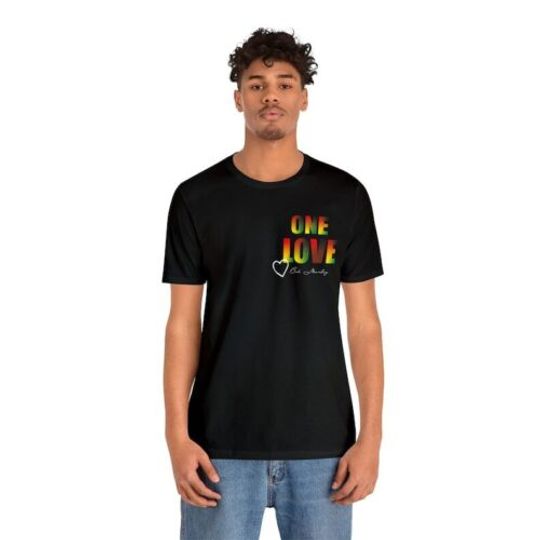 One Love Tribute T-Shirt - Celebrating Bob Marley's Enduring Legacy