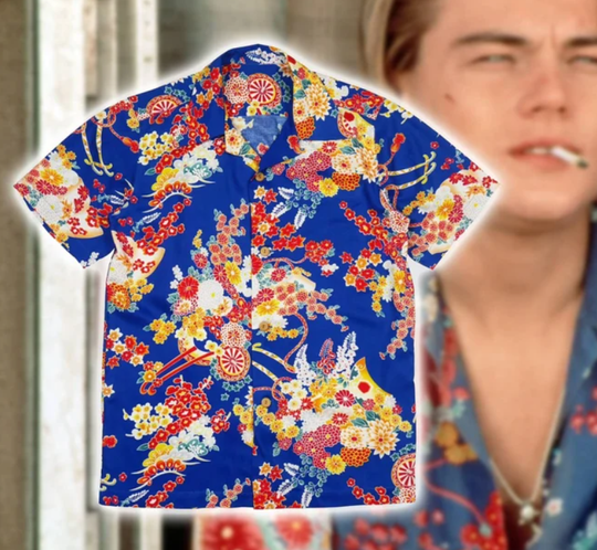 Romeo Juliet Hawaiian Shirt, Tropical Summer Hawaiian Shirt