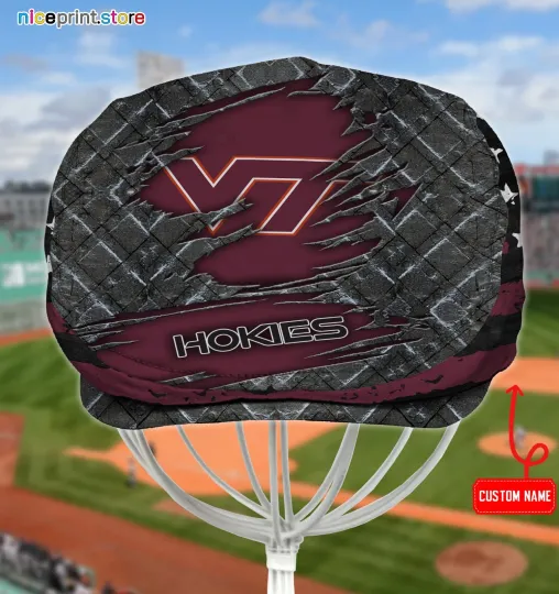 Discover Virginia Tech Team Hokies Jeff Cap Driving Cap Golf Cap Newsboy Cap Flat Cap