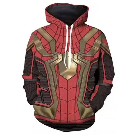 Discover Spider-Man No Way Home Hoodie Pullover Jumper 3D Printed Spiderman