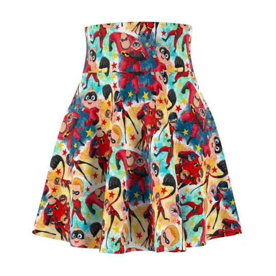Discover The Incredibles Women's Skater Skirt, Gift for Her