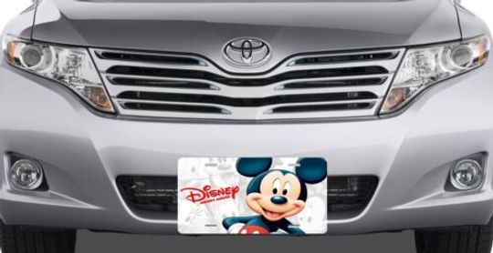 Mickey Mouse  - Walt Disney License Plate