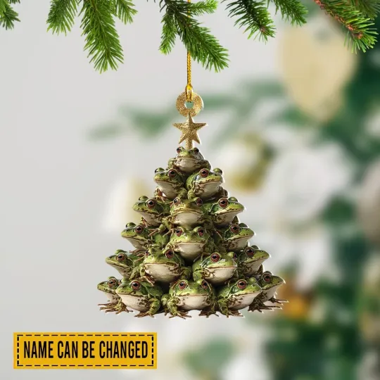 Discover Frog Christmas Ornament, Animal Christmas Tree Hanging Decor