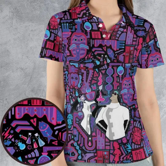 Discover Mad Science Yzma The Emperor's Polo Shirt, Gift for Cartoon Lovers
