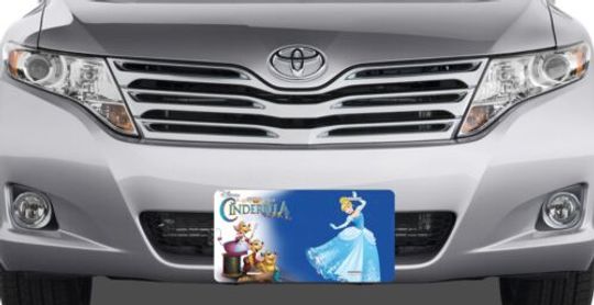 Cinde Mice - Walt Disney License Plate