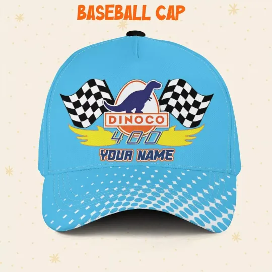 Custom Cars Rusteze Dinoco Brand Logo Cap, Disney Castle Family Hat Disney Vacation Hat