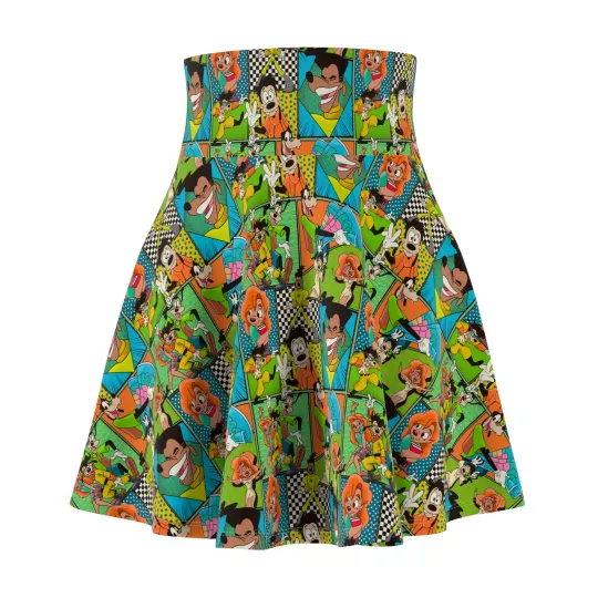 Discover Goofy Movie Women's Skater Skirt, Gift for Her