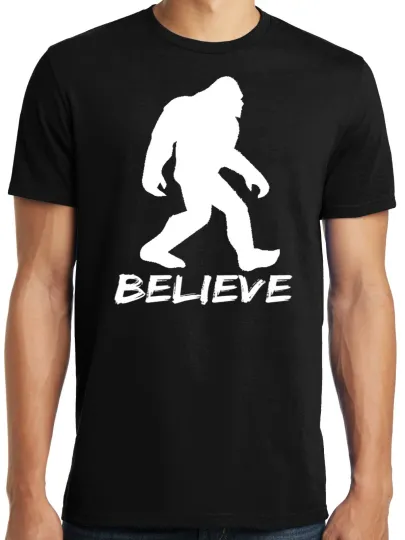 Discover Big and Tall King Size Funny Bigfoot T-Shirt
