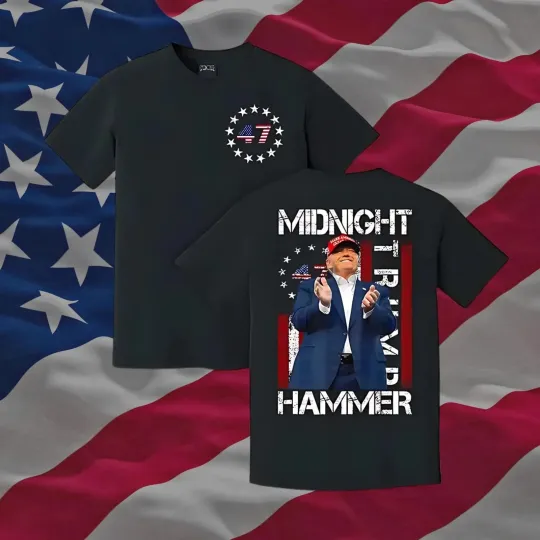 Discover Midnight Hammer World Tour Military T-Shirt