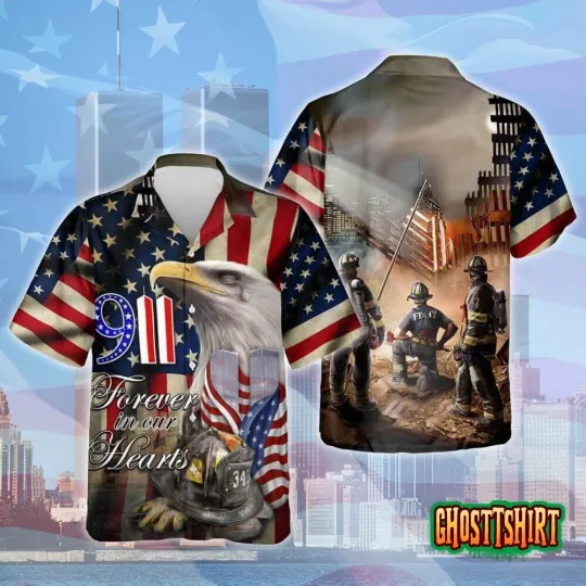 Discover Firefighter Fireman Hawaii Shirt for Men