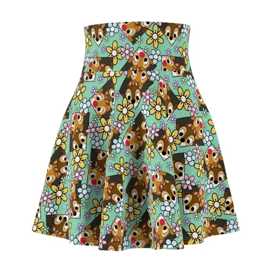 Discover Chip & Dale Women's Skater Skirt
