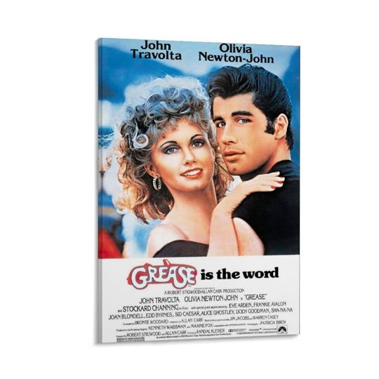 Grease - Movie Poster Canvas