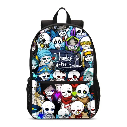 Discover Undertale Game Students Backpack, School Bag, Back To School Gift
