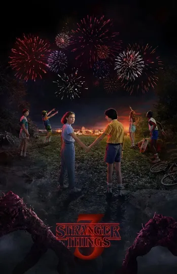 Discover Stranger Things Glossy Poster - Home Decor