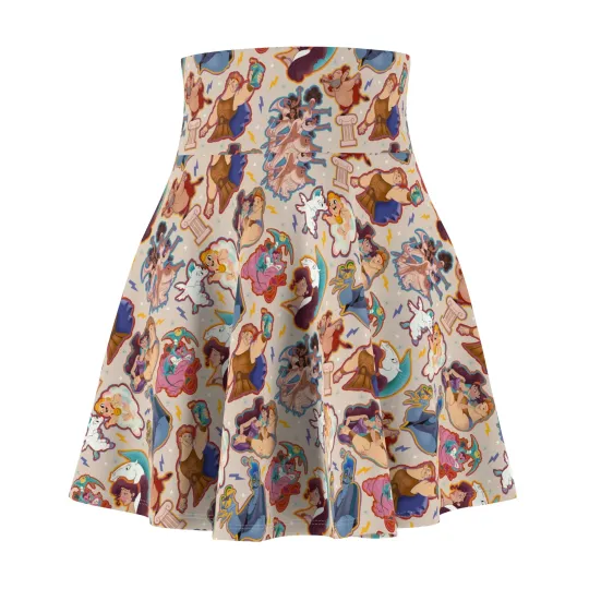 Discover Hercules Women's Skater Skirt, Gift for Her