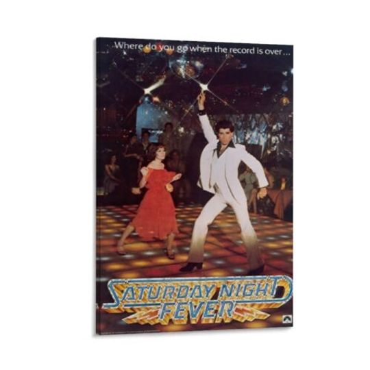 Saturday Night Fever - Movie Poster Canvas