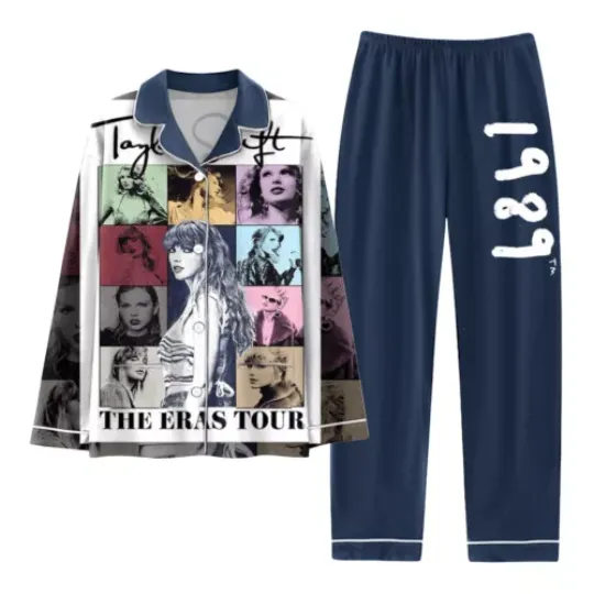 Taylor Adult Pajamas Sets, Taylor Merch, Music Lover Gift