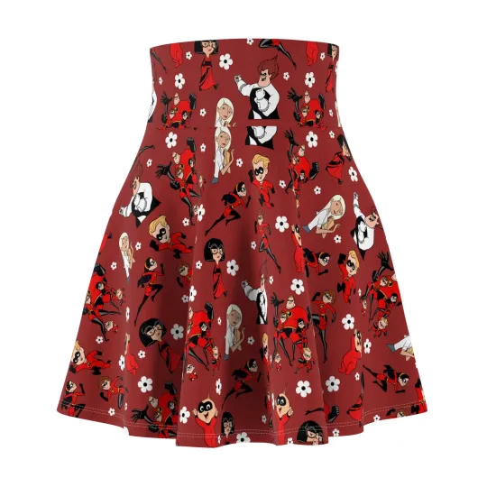 Discover The Incredibles Women's Skater Skirt, Gift for Her