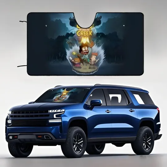 Discover Craig Car Windshield Sun Shade for SUV and Truck Front Window