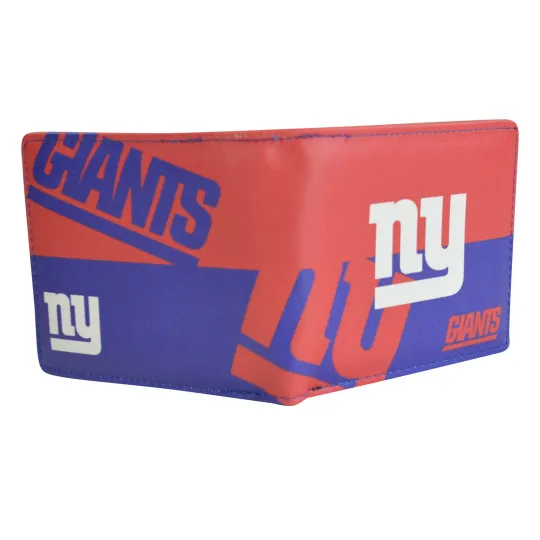 Discover football New York Giants Team Men Leather Wallet Gift For Him