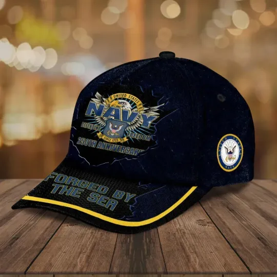 Discover US Navy 250th Anniversary Classic Cap
