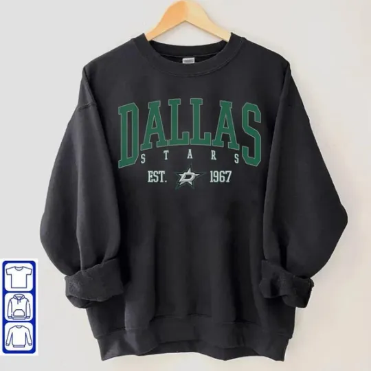 Discover Dallas Stars NHL Unisex Sweatshirt Crewneck