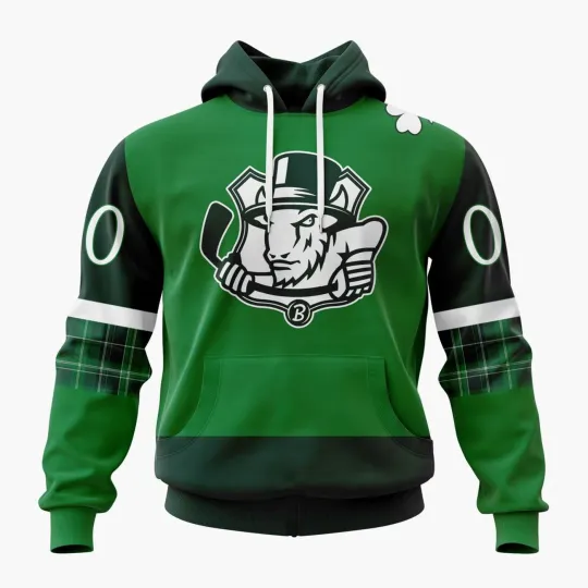 Discover Personalize Bloomington Bison Special Hoodie St.Patrick’s Day